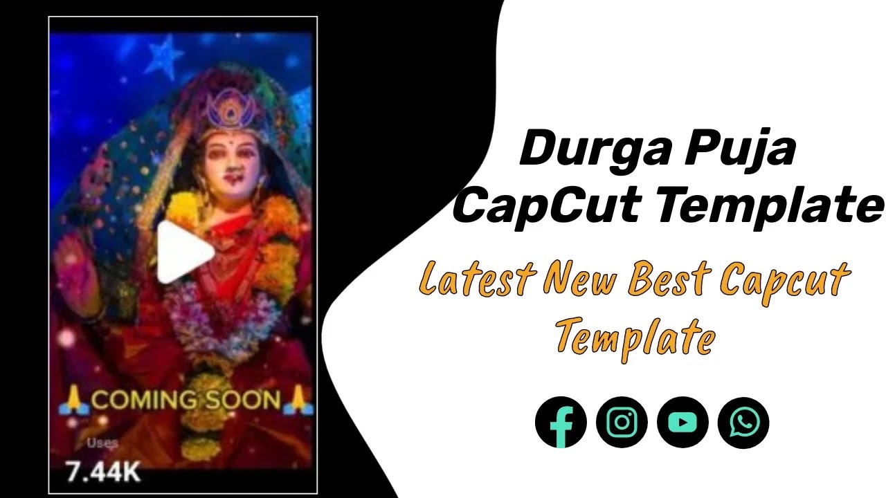 Durga Puja Capcut Template Link download